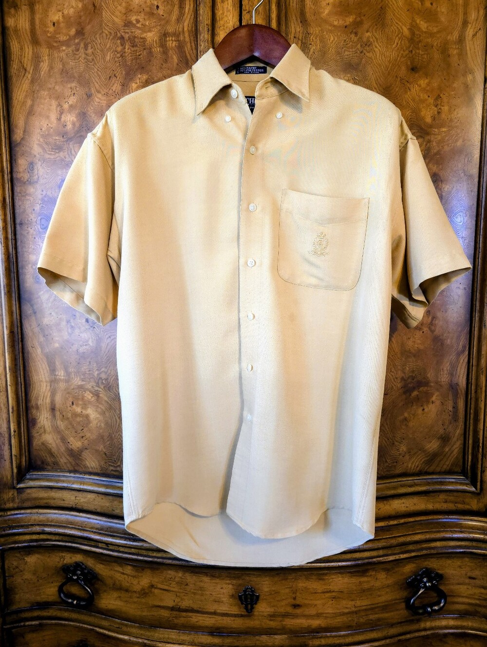 Chaps by RALPH Lauren (M) GOLD Short Sleeve